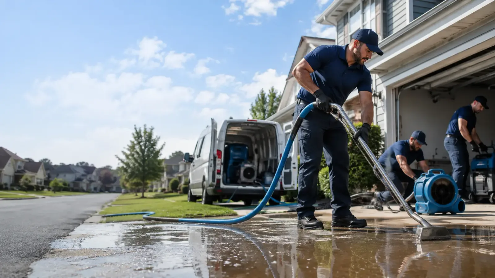 Flood Damage Restoration in Afton, OK